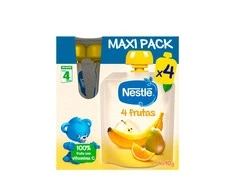 "Nestle" 4 vaisių tyrelės 4x90g "Maxi Pack"