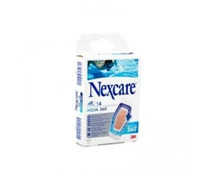 Nexcare En Delaval Ca: Aqua 360° lipnių juostelių asortimentas 14 vnt.