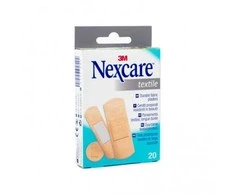 "Nexcare En Delaval Ca": pleistrų rinkinys įvairaus dydžio 20 vnt