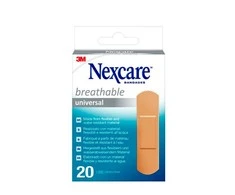 "Nexcare Plastic" 20 juostelių 19x76 mm