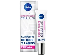 "Nivea Cellular Filler" akių kontūro ir lūpų putlinimo priemonė 15ml