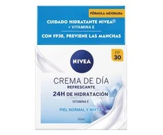 Nivea Moisturizing Day Care Spf30 normaliai ir mišriai odai 50ml