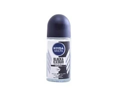Nivea Men Juodas And Baltas Ivisible Original Dezodorantas Roll-On rutulinis dezodorantas vyrams 50ml