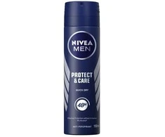 Nivea Men Protect y Care Desodorante Sin Alcohol, 150 ml Purškiklis