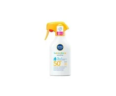 "Nivea Sun Babies and Kids Sensitive Spf50" purškiamasis losjonas 270 ml