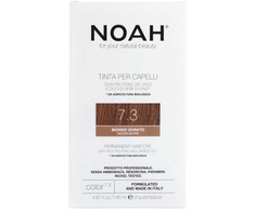 Noah Permanent Hair Dye 7.3 Golden Blond Ilgalaikiai plaukų dažai, 140 ml