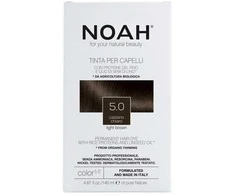 Noah Permanent Hair Dye 5.0 šviesiai rudas Ilgalaikiai plaukų dažai, 140 ml