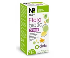 NS Florabiotics Drops maisto papildai 8ml