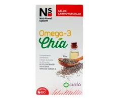Ns Omega 3 Chia 60 Caps