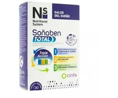 NS Soñaben Total maisto papildas geram miegui 30 kapsulių