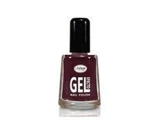 "Nurana" gelinio efekto nagų lakas 10 Burdeaux 10ml