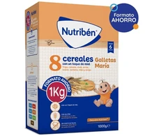 Nutribén 8 Cereals with a Touch of Honey - María Biscuits 1kg