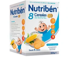 "Nutribén 8 Cereals Maria Krekeriai" 600g