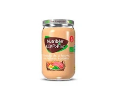 Nutribén Ecopot Sodo daržovės su ekologiška jautiena 235g