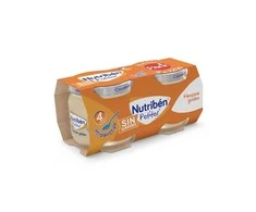 Nutriben Golden Apple Potito tyrelė su obuoliais 2 x 120g