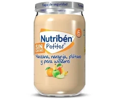 Nutribén Jar Apple, Oranžinis, Banana &amp; Williams Pear 235 g