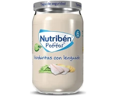 Nutribén Jar Vegetables with Sole 235 g