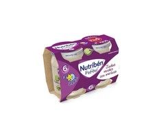 Nutriben Nutriben Šparaginės pupelės su jūros lydekomis 2x 190g