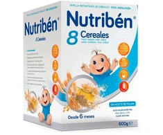 Nutribén Papilla 8 grūdų dribsniai 600g