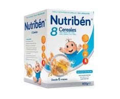 Nutribén Papilla 8 grūdų dribsniai 600g