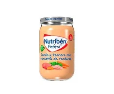 Nutribén Potito Kumpio, jautienos su daržovėmis 235g