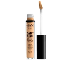 Nyx Can´t Stop Won´t Stop Full Coverage Contour Maskuoklis True rusvai gelsvas 3,5ml