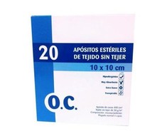 O.c sterilus tvarstis neaustinis audinys 20cmx20cm 20vnt