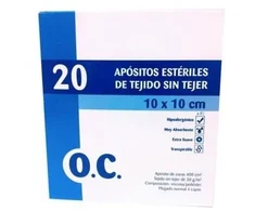 O.c sterilus kompresinis neaustinis audinys 20cmx20cm 20uts
