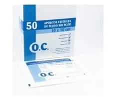 O.c sterilus neaustinis kompresas 10cmx10cm 50uts