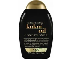 Ogx Kukui aliejaus kondicionierius nuo plaukų slinkimo 385ml
