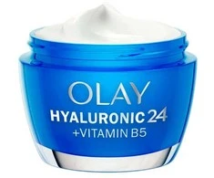 "Olay Hyaluronic24" vitamino B5 dieninis kreminis gelis 50ml