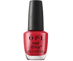 Opi Nail Envy Esmalte Tratamiento Fortalecedor De Uñas Big Apple Raudona, 15 ml