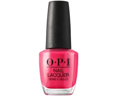 Opi Nail Lacquer Esmalte De Uñas Duración Hasta 7 Días Charged Up Cherry, 15 ml