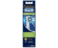 Oral-B CrossAction keičiama dantų šepetėlio galvutė 3 vnt