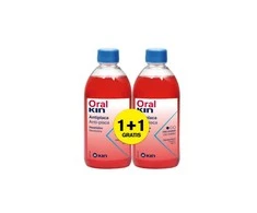 Oralkin burnos skalavimo skystis 500ml + 500ml Nemokama