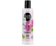 Organic Shop Natura Siberica Orchid and Mint Normal Hair Šampūnas 280ml