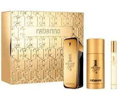 Paco Rabanne 1 Million rinkinys vyrams (EDT, 100 ml + EDT, 10 ml + dezodorantas, 150 ml)