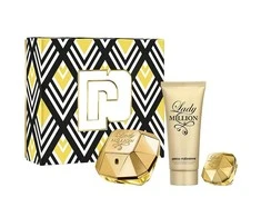 Paco Rabanne Lady Million kvepalų purškalas 80 ml, 3 dalių rinkinys moterims