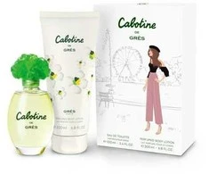 Gres Cabotine Eau De Toilette Purškiklis, 100 ml Set 2 Pieces
