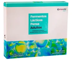 Pensavital Adult Pieno fermentai 12 paketėlių