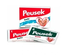 Peusek Antiperspirantinė pėdų vonelė 2 paketėliai, 20g