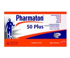 Pharmaton 50Plus 30 Capsules