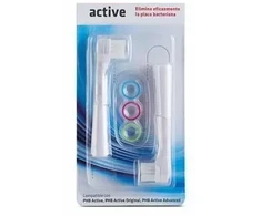 "Phb Active Adult" elektrinio dantų šepetėlio galvutės papildymas X2