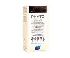 Phyto Hair Colour plaukų dažai, atspalvis: 5 šviesiai rudas, 180 g