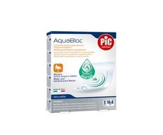 Pic Aquabloc Post Op Antibacterial Sterile Dressing sterilus tvarstis 10 X 8 Cm 5vnt