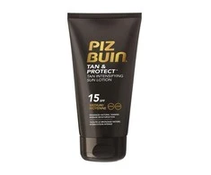 Įdegį spartinantis apsaugos nuo saulės losjonas Piz Buin Tan And Protect, SPF 15, 150 ml