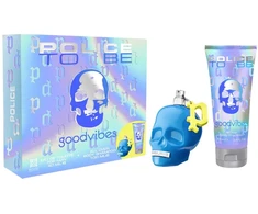 Police to Be Goodvibes Eau De Toilette For Men, 40 ml Purškiklis Champu y Gel, 100 ml