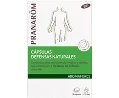 Pranarom Aromaforce Natural Defenses Bio 30 kapsulių