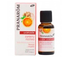 Pranarôm The Diffusion Bio Festive Spirit apelsinų ir imbiero eterinis aliejus 30ml