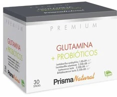 Prisma Natūralus Glutaminas + Probiotikai 30 Paketėlių x 4.37g